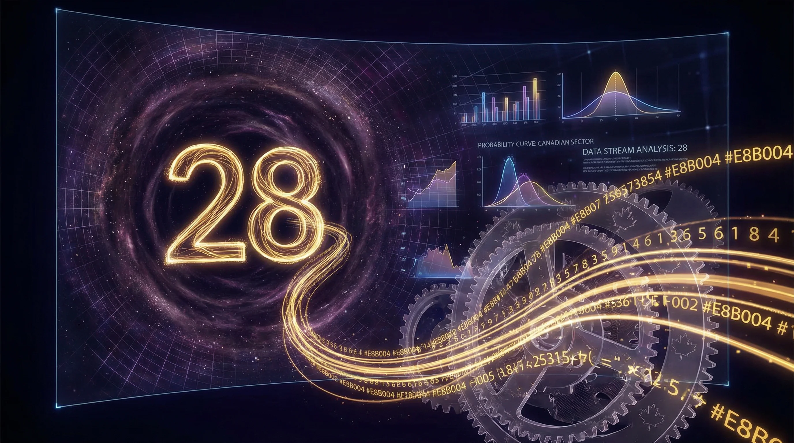 加拿大28 - 时空裂缝中的 DB彩票 数字印记 - 时空旅人彩运编年史